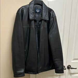 Dockers faux leather jacket size XXL